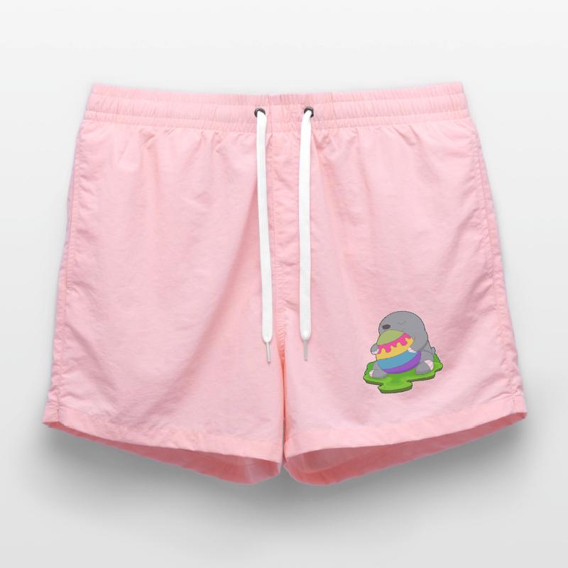 Mole Easter Easter Egg Swim Trunks
