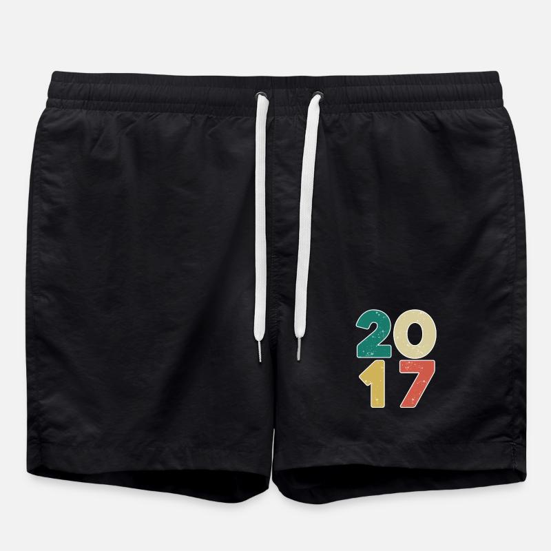 2017 - Année 2017 - Année 2017 - Short de bain - noir