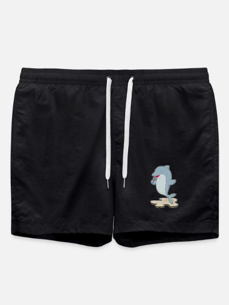 Chant Dolphin Singer Microphone - Short de bain - noir