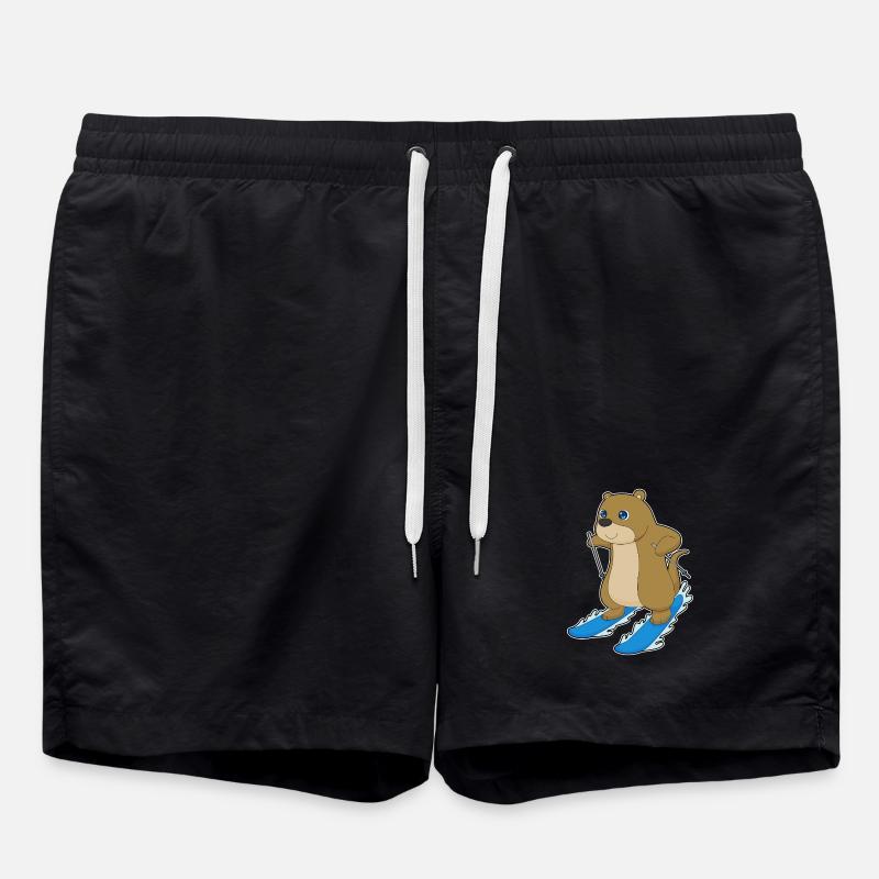 Otter Skier Ski - Short de bain - noir