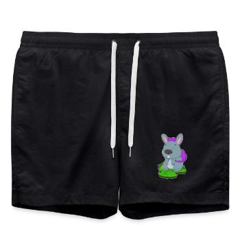 Bunny Student Backpack School - Swim Trunks - black - Front - AI Model Male 185 light (185cm)