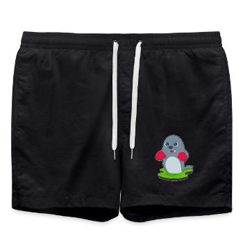 Gants de boxe Seal Boxer Boxing Boxing - Short de bain - noir - Devant - AI Model Male 185 light (185cm)