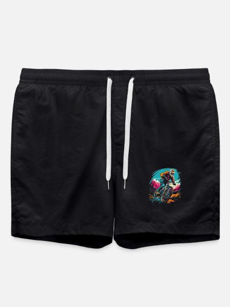 Vtt - Short de bain - noir