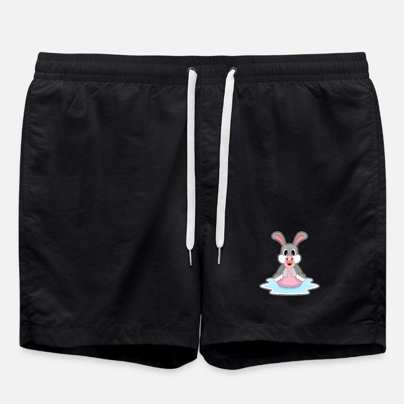 Lapin Flamant - Short de bain - noir