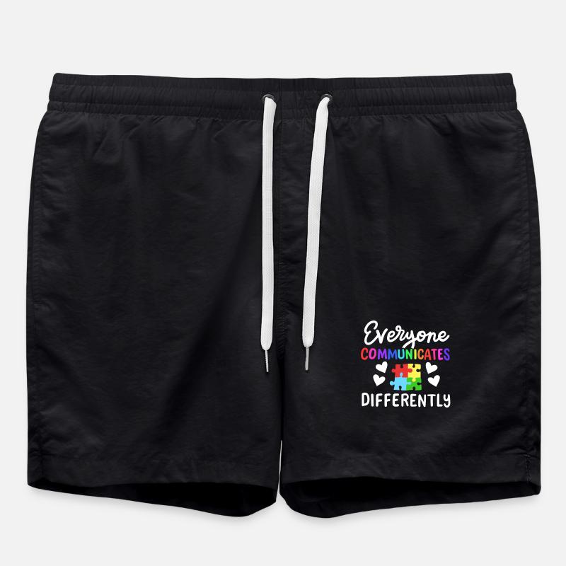 Autismus Sonderpädagogik Lehrer - Badeshorts - Schwarz