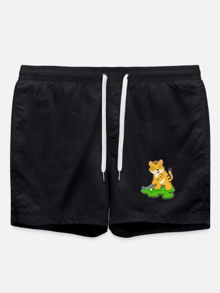 Tiger Golf Golf Clubs - Swim Trunks - black