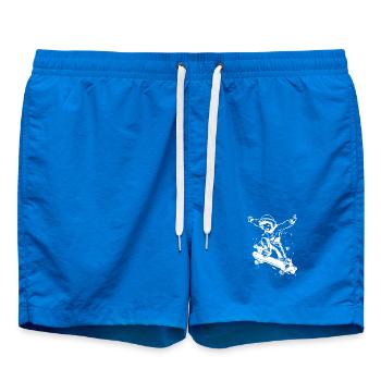 Skateboard Junge - Badeshorts - Cobalt blue - Vorne