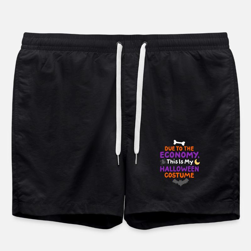 Halloweenkostüm - Badeshorts - Schwarz