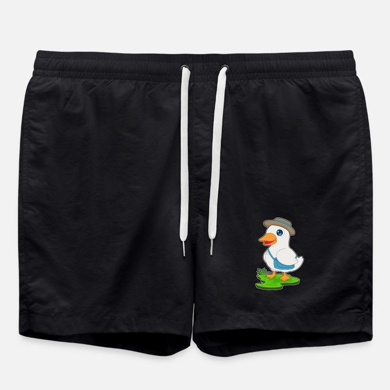 Duck Shoulder Bag - Swim Trunks - black