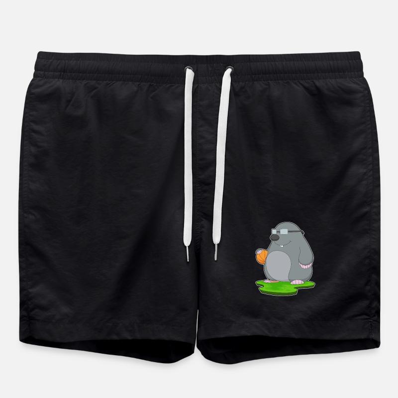 Taupe Basketteur Basketteur - Short de bain - noir
