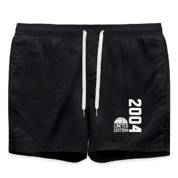 20e Anniversaire 2004 Édition Limitée Volleyball - Short de bain - noir - Devant - AI Model Male 185 light (185cm)