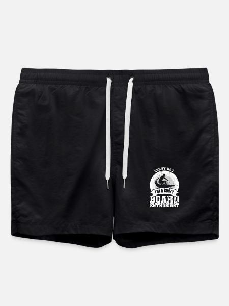 Wave Rider Joke - Swim Trunks - black