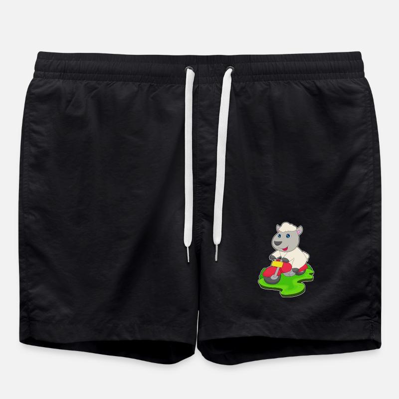 Sheep Scooter - Swim Trunks - black