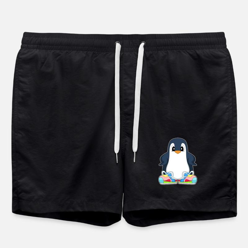 Pingouin Grandes Chaussures - Short de bain - noir