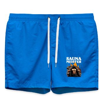 MAÎTRE DU SAUNA - Short de bain - cobalt blue - Devant