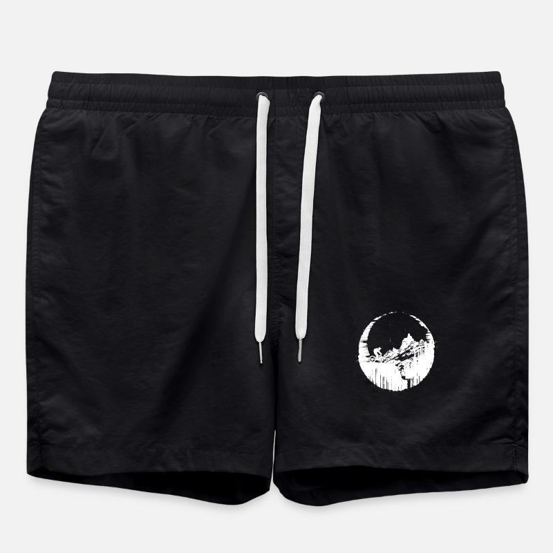 Amateurs de VTT - Short de bain - noir