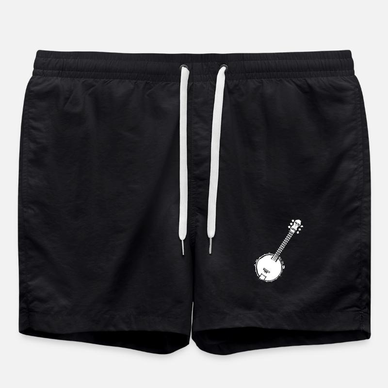 Graphique Banjo Pixel - Short de bain - noir