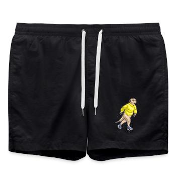 Patins à glace Meerkat - Short de bain - noir - Devant - AI Model Male 185 light (185cm)
