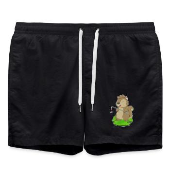 Pêche à la canne à pêche Squirrel Angler - Short de bain - noir - Devant - AI Model Male 185 light (185cm)