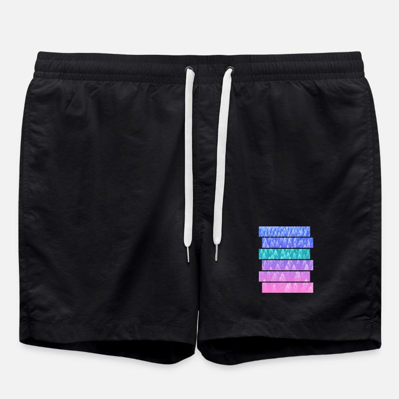 Fir - Swim Trunks - black