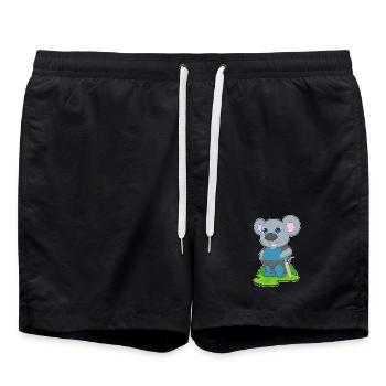 Mouse Cricket Cricket Bats - Swim Trunks - black - Front - AI Model Male 185 light (185cm)
