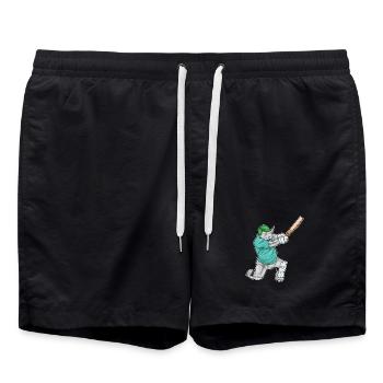 Rhino Cricket Battes de cricket - Short de bain - noir - Devant - AI Model Male 185 light (185cm)
