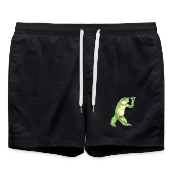 Frog Dart Dart - Swim Trunks - black - Front - AI Model Male 185 light (185cm)