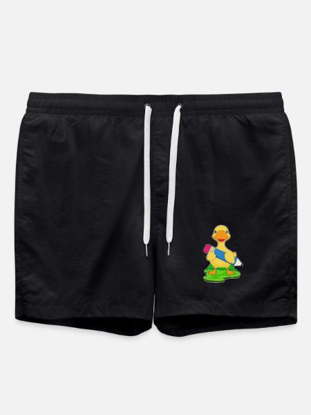École de crayon Duck Student - Short de bain - noir