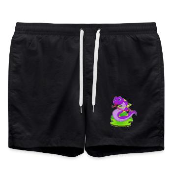 Gymnastique d’entraînement Snake Fitness Hoop - Short de bain - noir - Devant - AI Model Male 185 light (185cm)