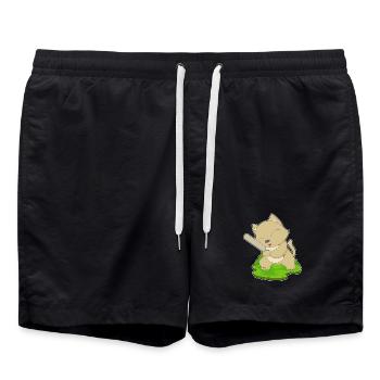 Cat Cricket Cricket Bats - Swim Trunks - black - Front - AI Model Male 185 light (185cm)