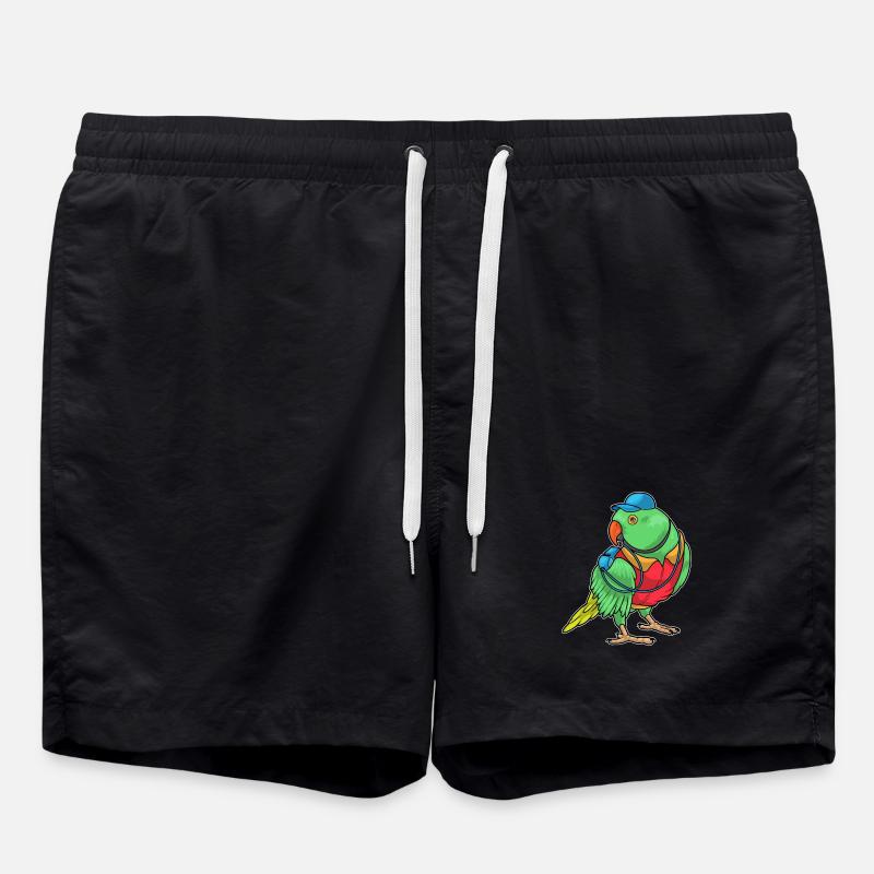 Parrot Referee Whistle - Swim Trunks - black