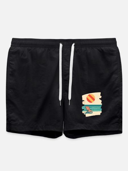 Summer Sun Beach - Swim Trunks - black