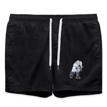 Elefant Inline skating Inline skates - Swim Trunks - black - Front - AI Model Male 185 light (185cm)