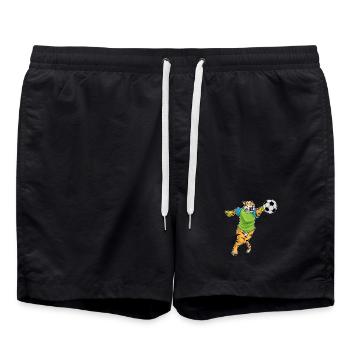 Tiger Goalkeeper Football - Swim Trunks - black - Front - AI Model Male 185 light (185cm)