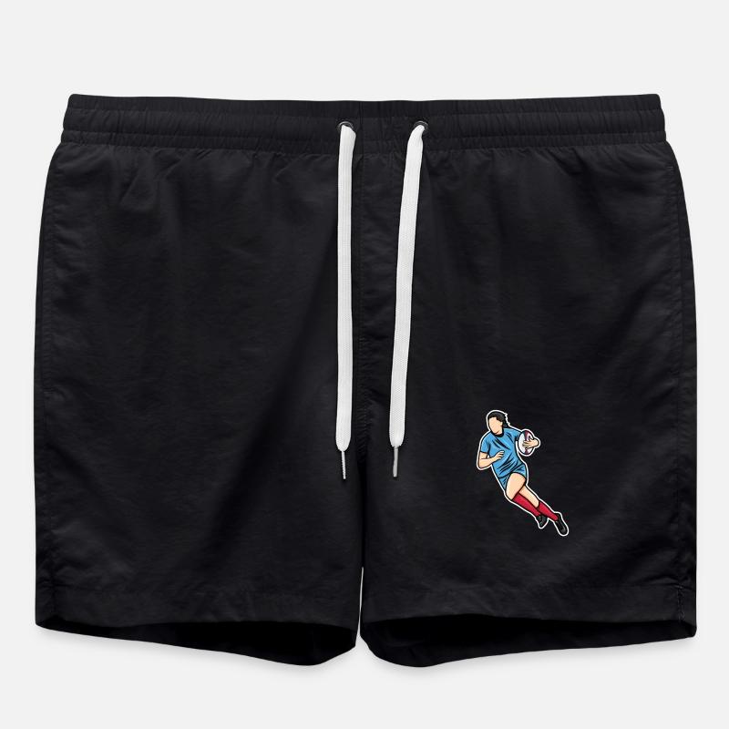 Frauen Rugby - Badeshorts - Schwarz