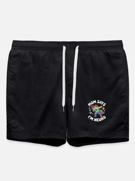 Neurodivers - Swim Trunks - black