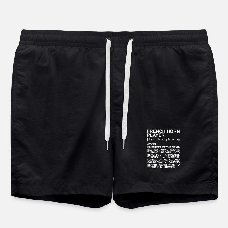 Waldhornist Definition - Badeshorts - Schwarz