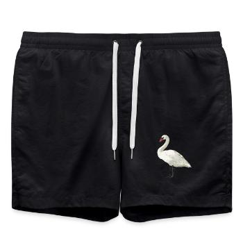 Cygnes Cygne - Short de bain - noir - Devant - AI Model Male 185 light (185cm)