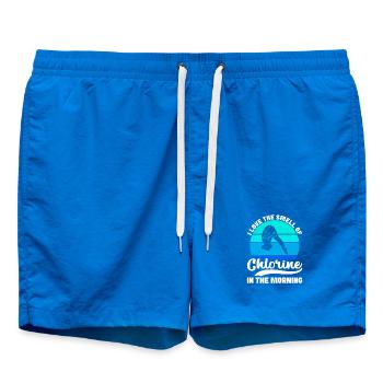 Diving diving board - Swim Trunks - cobalt blue - Front