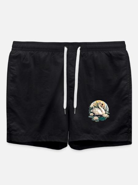 Swans Swan - Swim Trunks - black