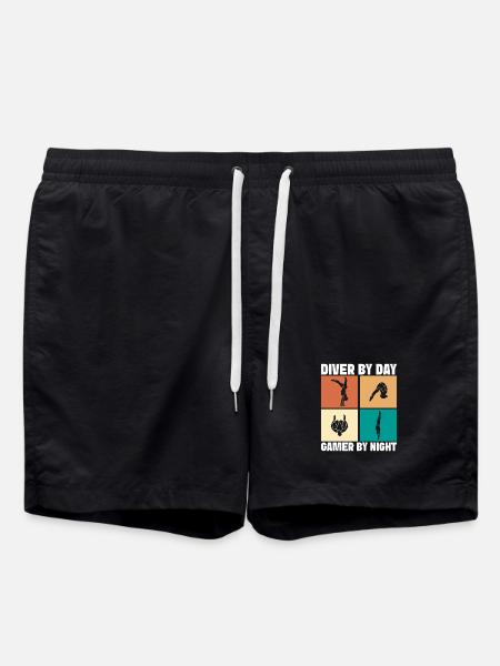 Plongeoir - Short de bain - noir
