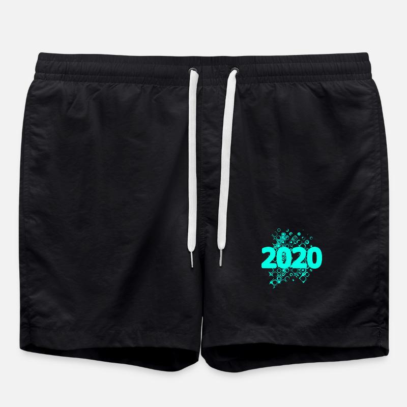 2020 - Short de bain - noir