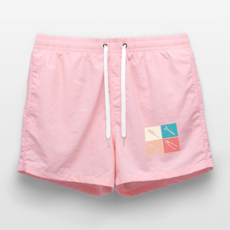 Heating Engineer Heating Construction Plumber Plumber Swim Trunks