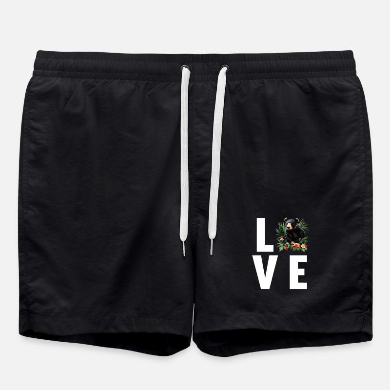 Ours du Soleil Ours Malais - Short de bain - noir