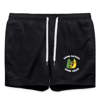 Économisez les piles Devenez respectueux de l'environnement Cheeky Fr - Short de bain - noir - Devant - AI Model Male 185 light (185cm)
