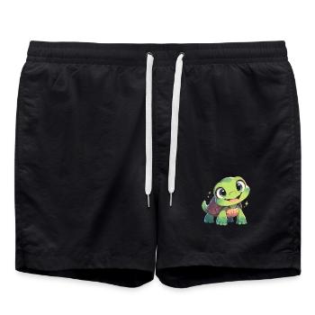 Tortues Tortue - Short de bain - noir - Devant - AI Model Male 185 light (185cm)