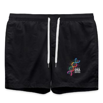 Its In My DNA Hispanic Heritage Latino Stolz - Badeshorts - Schwarz - Vorne - AI Model Male 185 light (185cm)