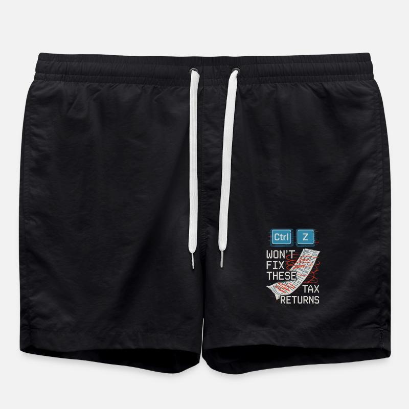Buchhaltungsstudent Cpa Im Training Excel -witze - Badeshorts - Schwarz