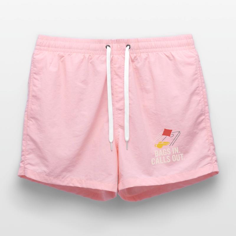 Cornhole Refere Official Referee Swim Trunks