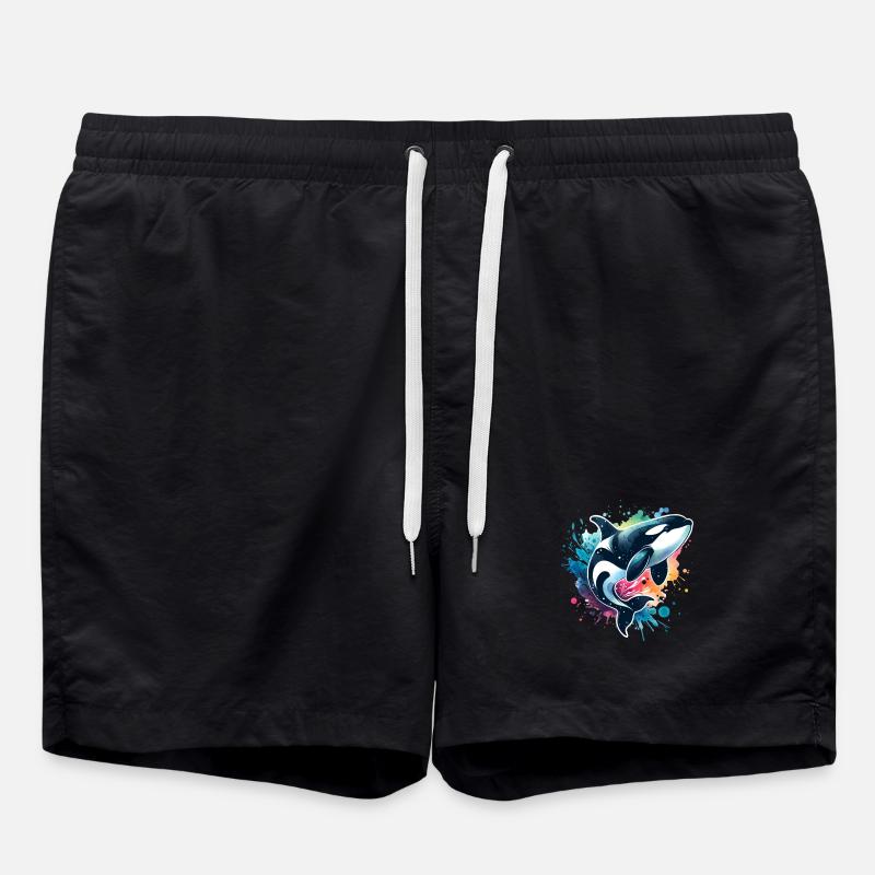 Orque Épaulard - Short de bain - noir